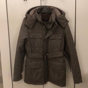 Canali Men’s Hooded Down Jacket